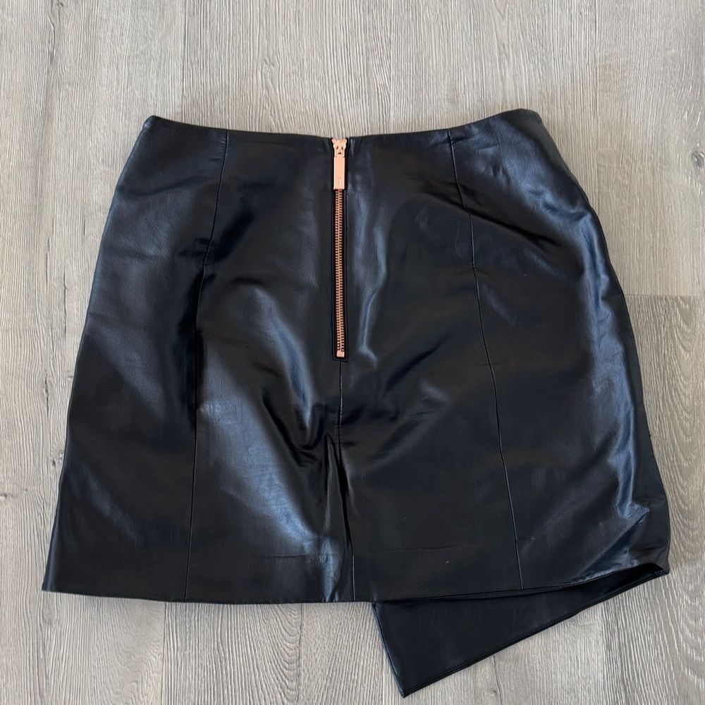 Ted Baker Black Asymmetrical Skirt - Picture 6 of 8
